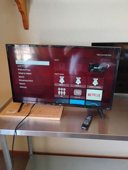 32 in tlc Roku tv