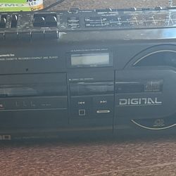 VINTAGE-1989 Boombox-Seiko SKC-91CD-used