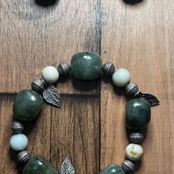 Bracelet and earrings set