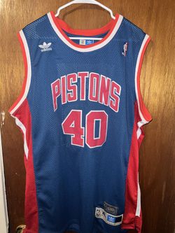 Bill Laimbeer Detroit Pistons Hardwood Classics Jersey Size X-LARGE