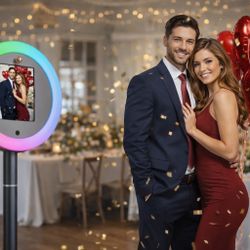 RGB iPad Photo Booth Stand – Perfect for Valentine’s Day & Parties