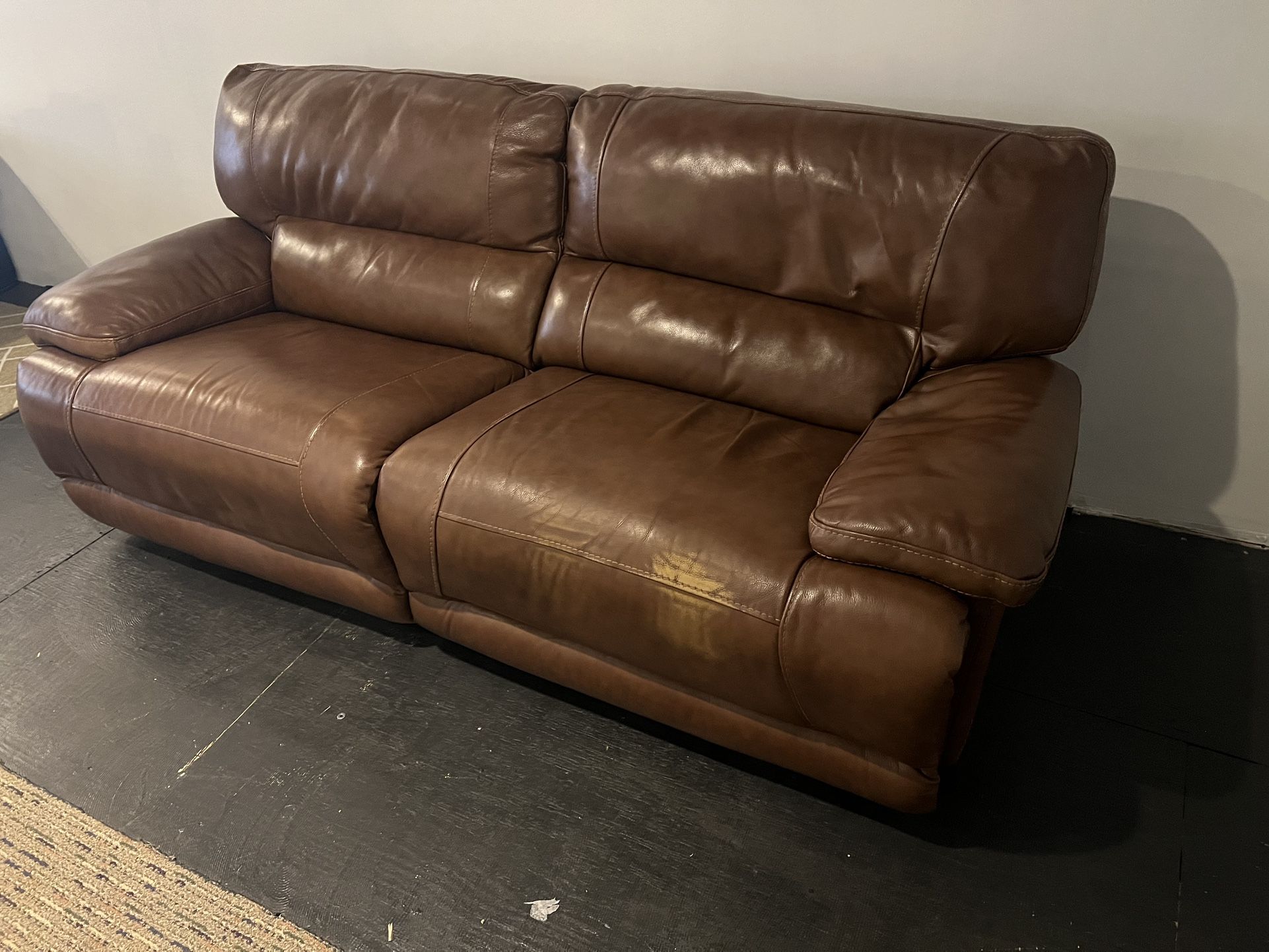 Leather Sofa Recliner