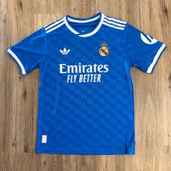 Real Madrid Away Soccer Adult Jersey M