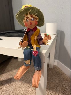 Annalee 14" Scarecrow Doll NWT 2016 Autumn Harvest Thanksgiving Fall Decor 351316