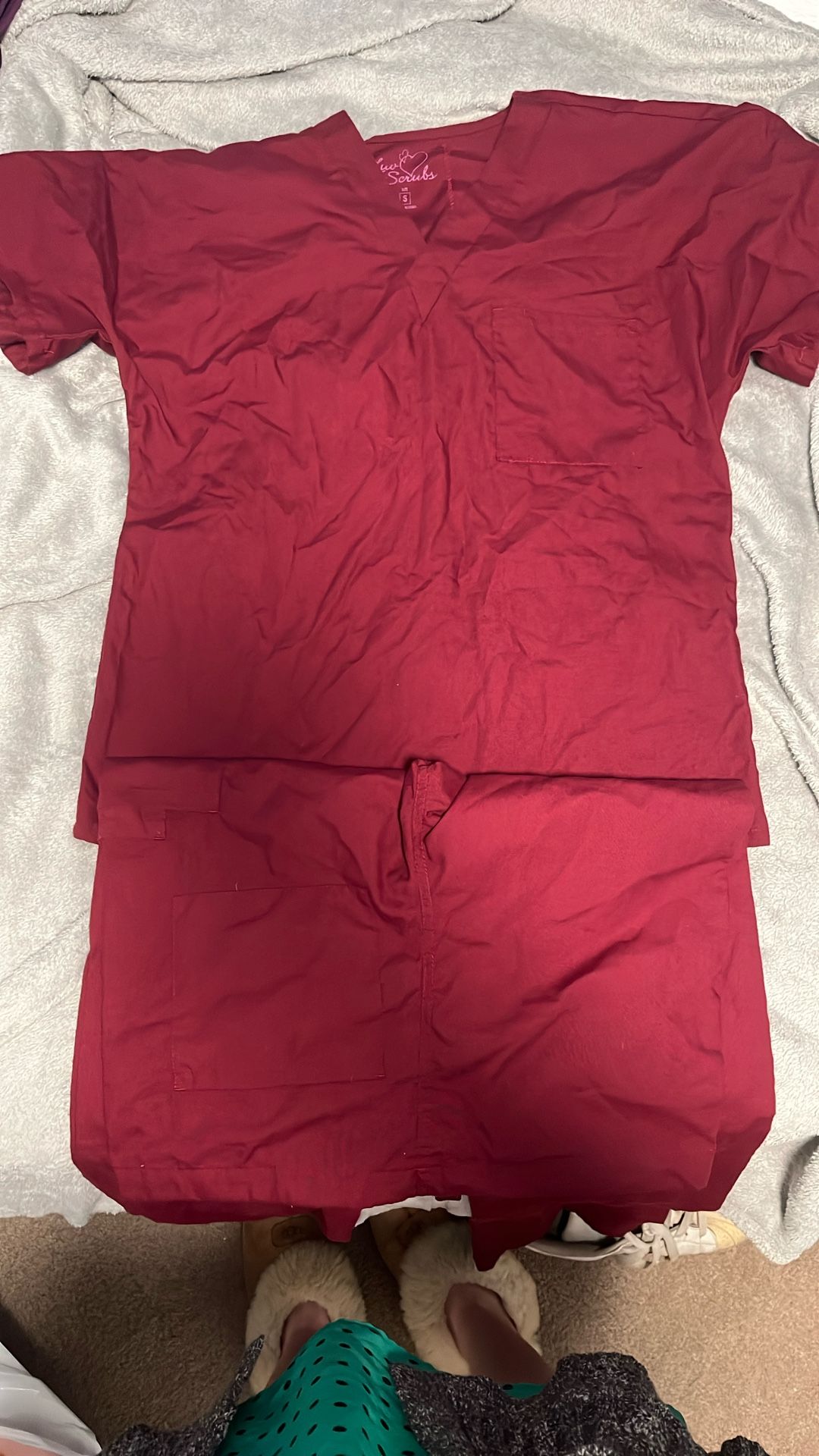 Maroon Scrubs
