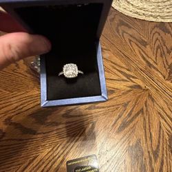 Gorgeous Lab Made Diamond Ring 