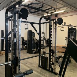 smith machine / Functional Trainer / Lat Pull Down / Seated Row