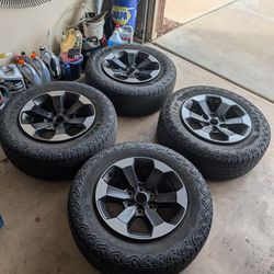Ram Rebel 18 wheels With tires set of 4