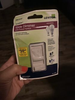 Slide dimmer