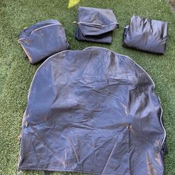 Cubiertas para neumáticos de autocaravana, paquete de 4, se ajustan a neumáticos de 30 a 32 