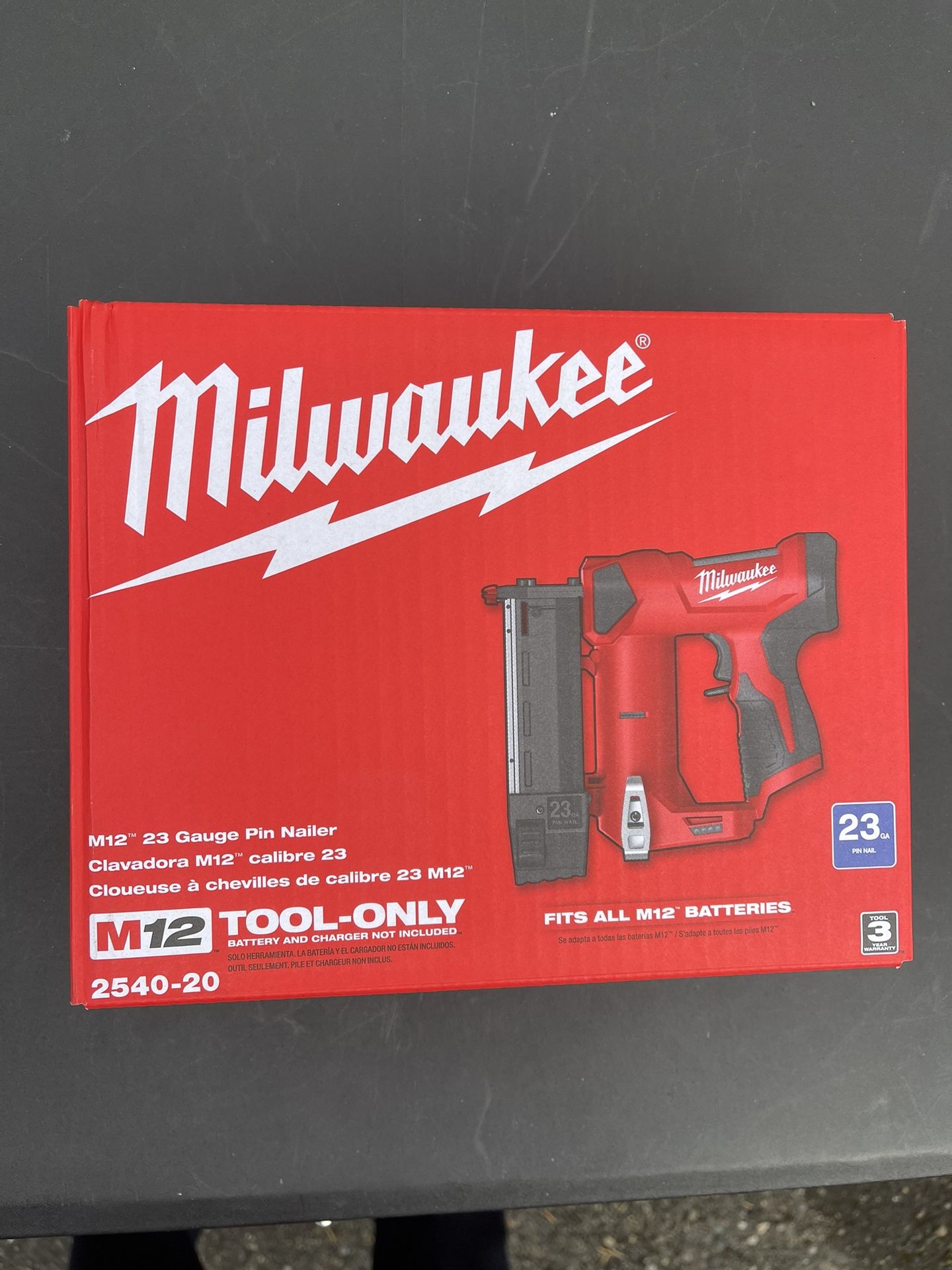 Milwaukee Nail Pin