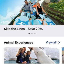 SeaWorld tickets