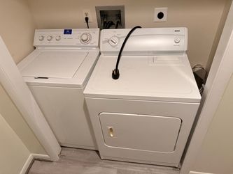 Whirlpool Washer + Kenmore Electric Dryer – Working Set