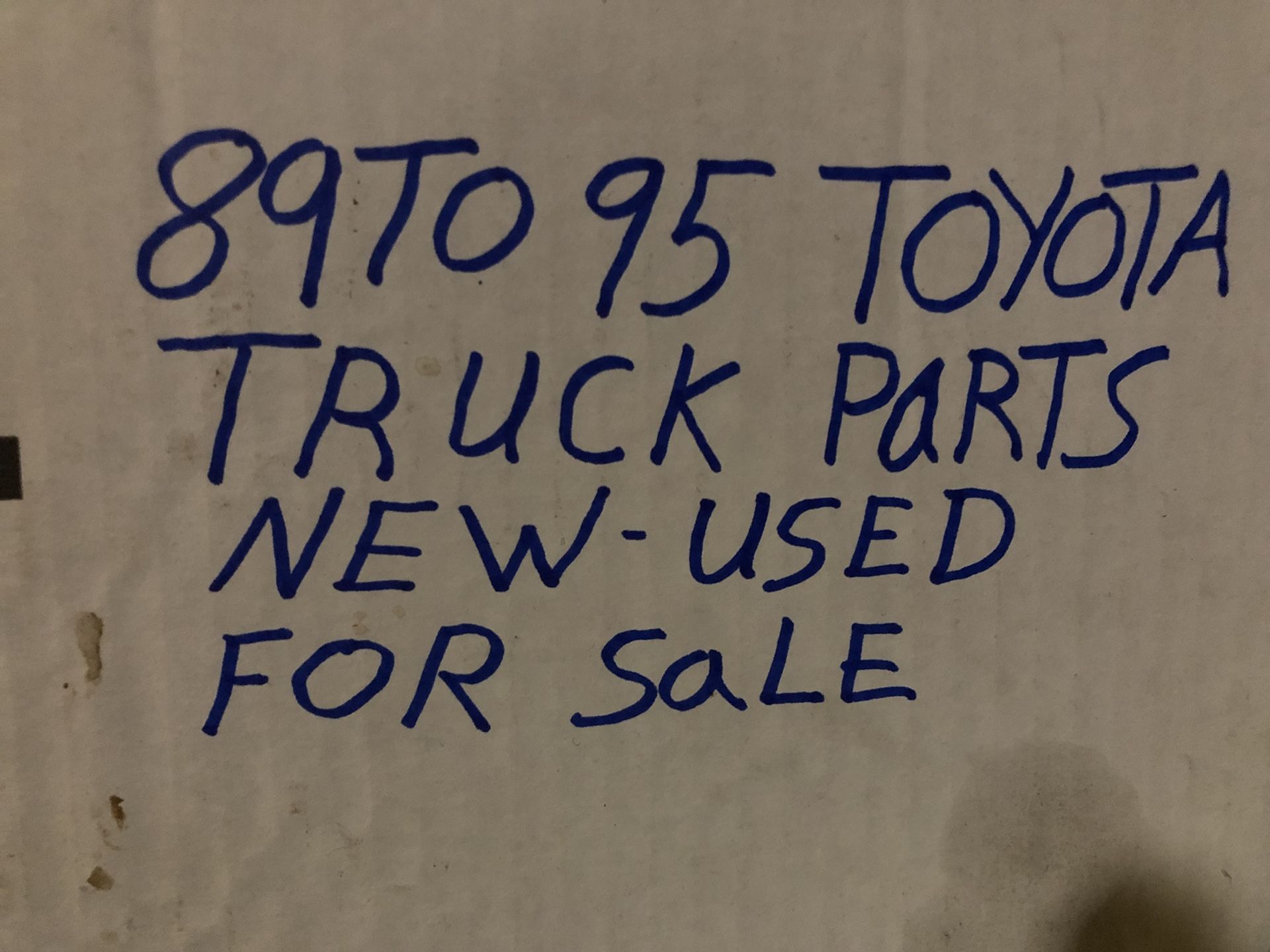 1994 Toyota truck parts new and used