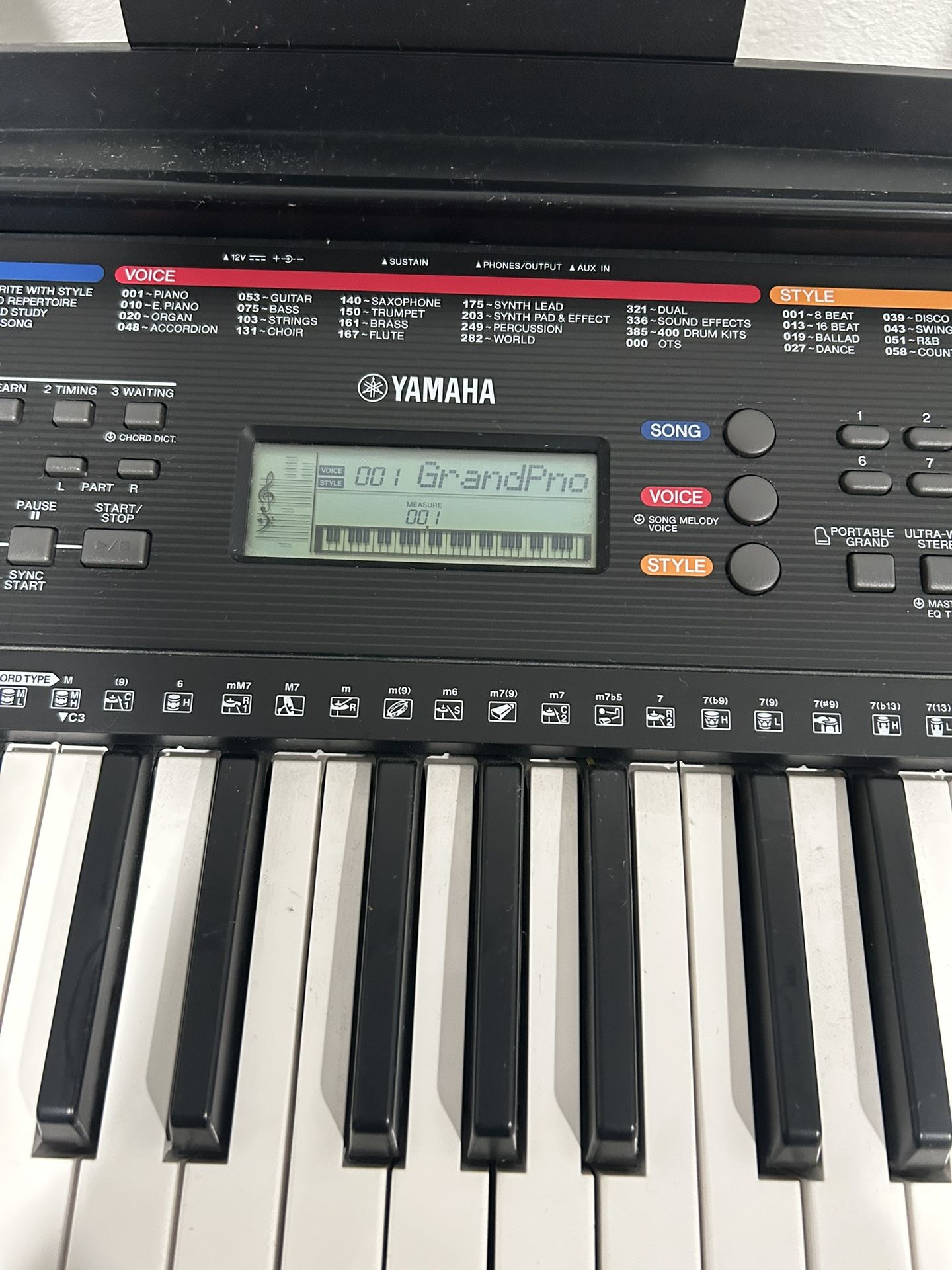 Yamaha Digital Piano (with stand)