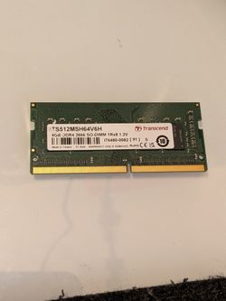 TTranscend TS512MSH64V6H 4GB DDR4 2666 SO-DIMM