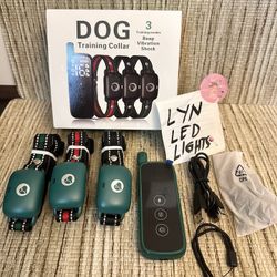 Training Shock Collar Rechargeable For 3 Dogs