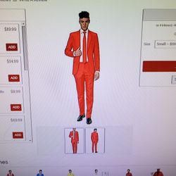 Red Suit Halloween