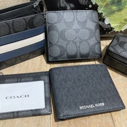 Men’s coach wallets Brand New 