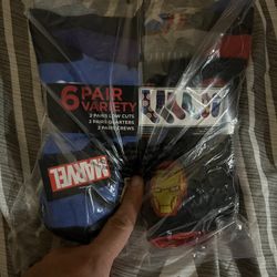 Marvel Socks 6 Pack
