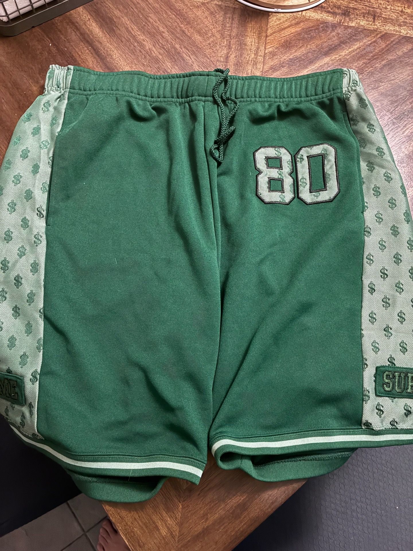 Supreme money gram shorts size large