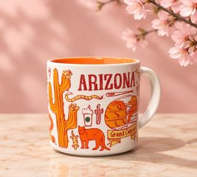 Collectible Starbucks coffee mug ARIZONA