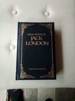 Jack London the great works hard back