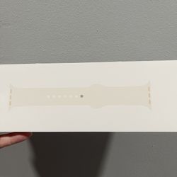 Original Apple Light Blush Sport Band 42mm S/M Compatible with Series 10/11