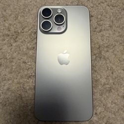 iPhone 15 Pro Max – 256GB – Natural Titanium – Unlocked – Excellent Condition