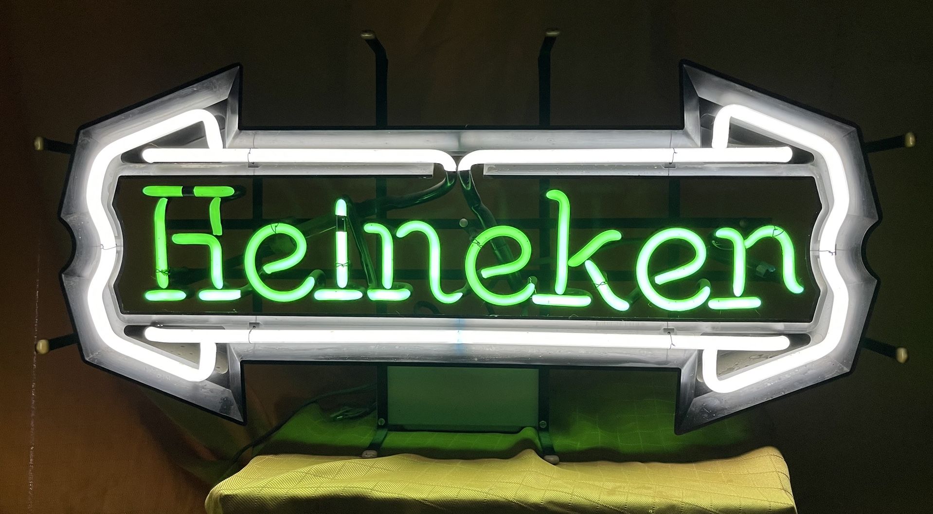 Vintage Heineken Beer Neon Sign