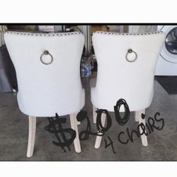 Selling 4 Chairs