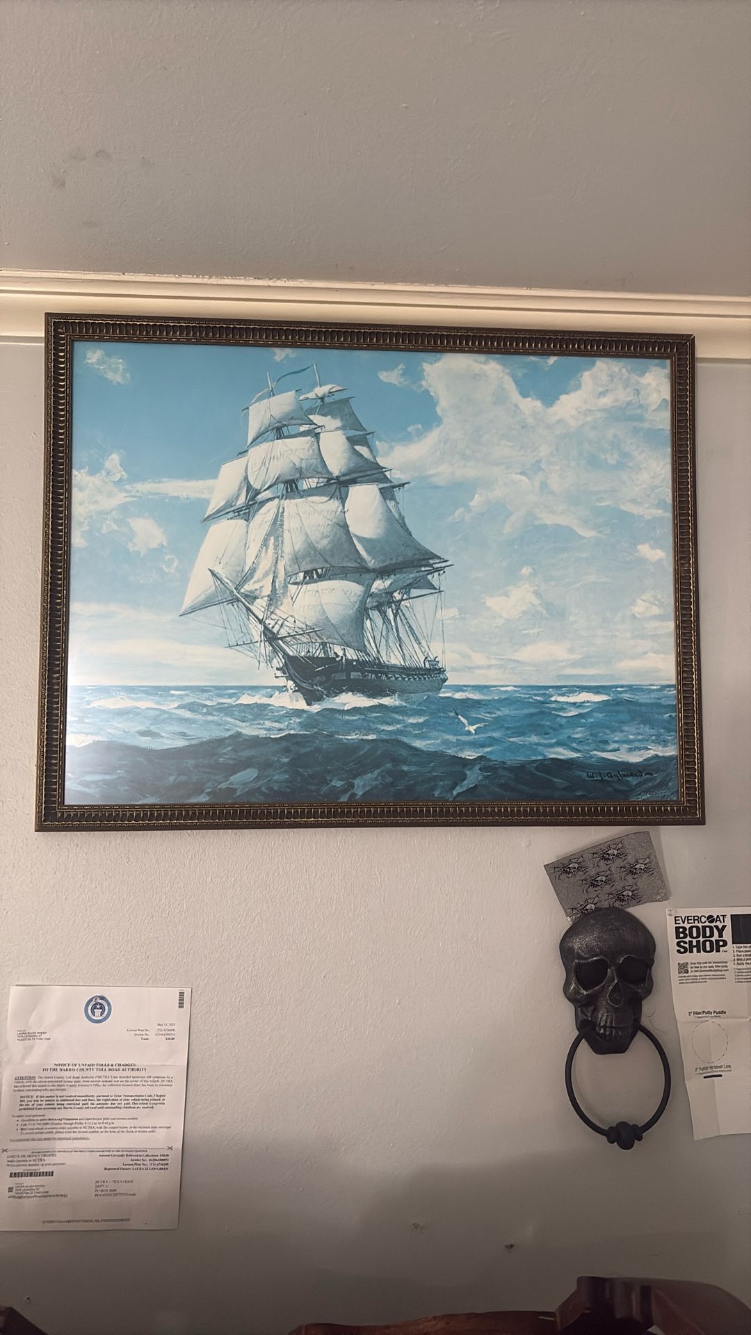 W J Aylward Painting