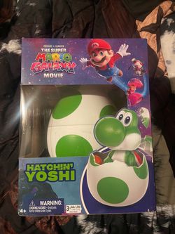 Super Mario Galaxy Hatchin' Yoshi Toy