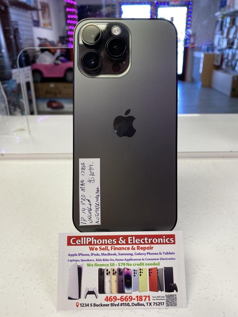 IPhone 14 Pro Max 128GB Unlocked-On Payments With Just $50 Down