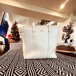 Golf Wang Alligator Tote Bag - cream