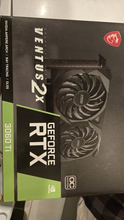 MSI Ventus2x RTX 3060Ti Graphics Card