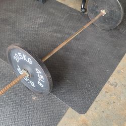 Squat Rack And Weight