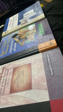 Massage Therapy Anatomy And Treatment, Deep Tissue, Muscular System Manual Book