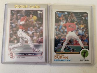 Jarren Duran Rookie Baseball Cards 