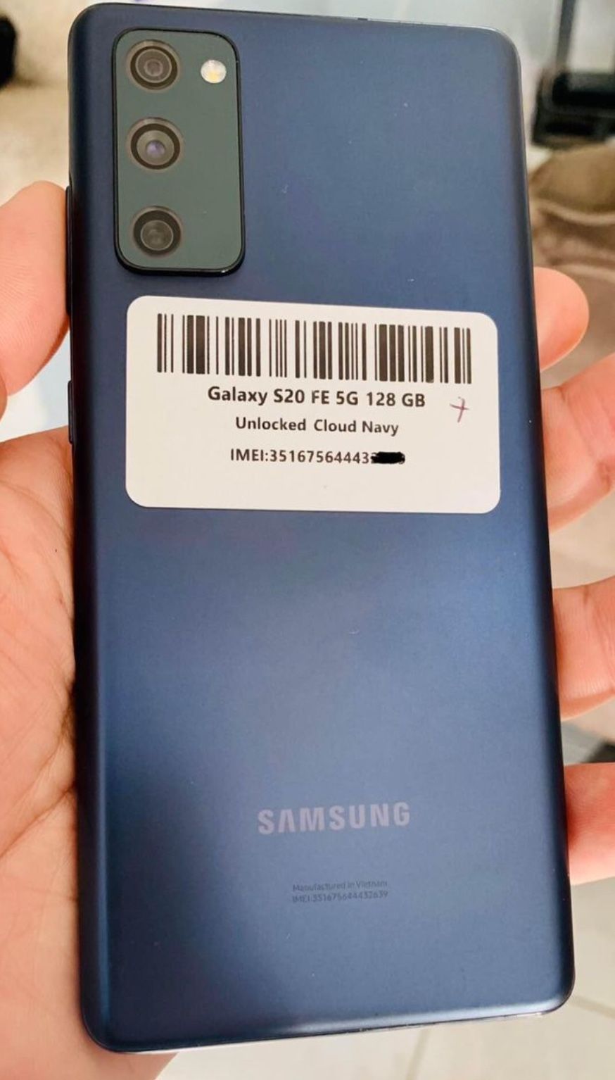 Samsung Galaxy S20 FE 5g - 128gb - Blue - Unlocked
