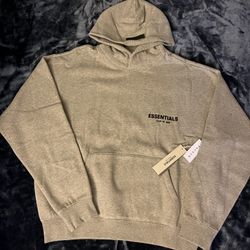 Grey Essentials Hoodie