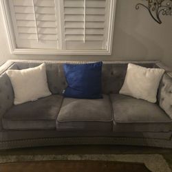 Gray Sofa 