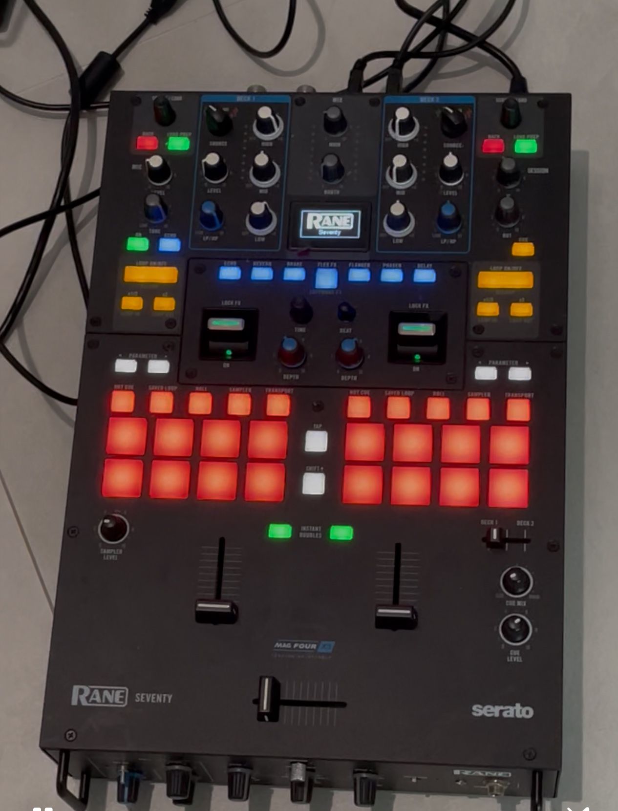 RANE SEVENTY – Two Channel DJ Mixer for Serato DJ