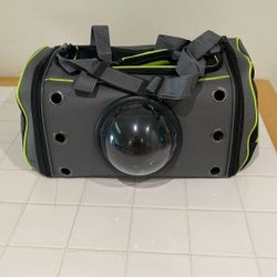 Hannadepot Soft Sided Pet Carrier With Bubble Window 
