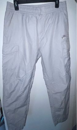 Mens gray Nike cargo pants size Large