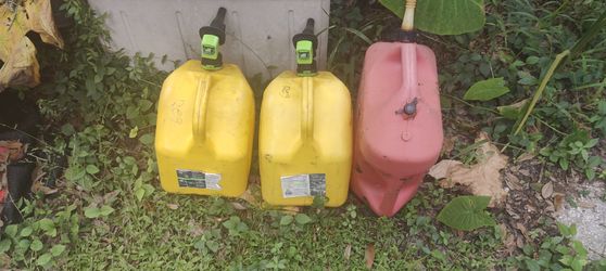 3 gas  Containers  !!