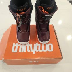 Thirtytwo Lashed Double Boa Snowboard Boots Sz 8.5