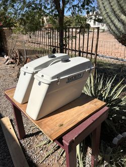 Harley Police Bags (twist Cap Hinges)