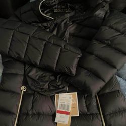 Black Micheal Kors Coat