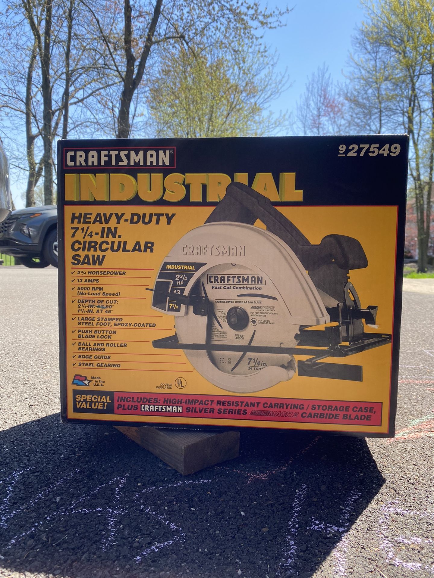 Craftsman New Industrial Heavy Duty 7 1/4 Inch Circular Saw (NEW)
